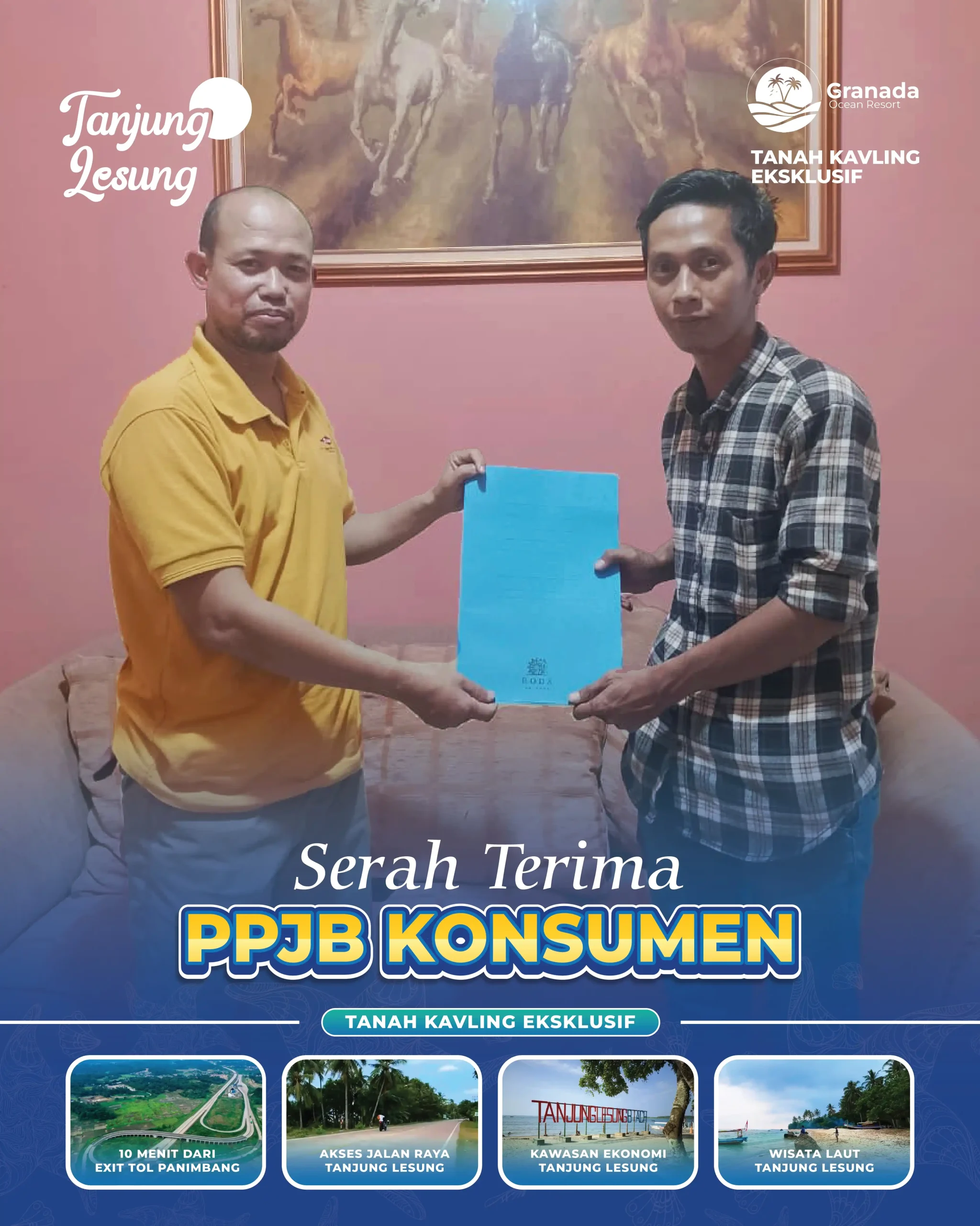 PPJB KONSUMEN AWAL BUKA 5 KAVLING CLUSTER PANAITAN